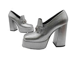 Versace Medusa Platform Silver Jg1225lrzmia