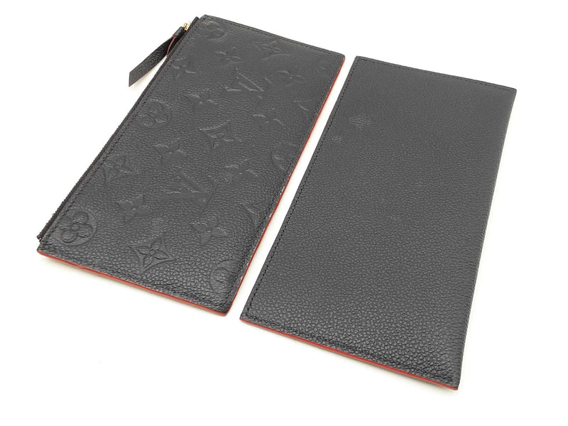 Louis Vuitton Pochette Félicie In Navy Monogram Empreinte Leather Fw0925izxdu
