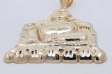 10k Yellow Gold Buddha Pendant 22.8 Grams Eb0526srxsa