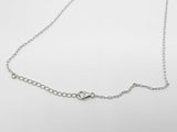 0.96 Dwt Lab Diamond Pendant Chain Sterling Sliver Mk1225rzmia