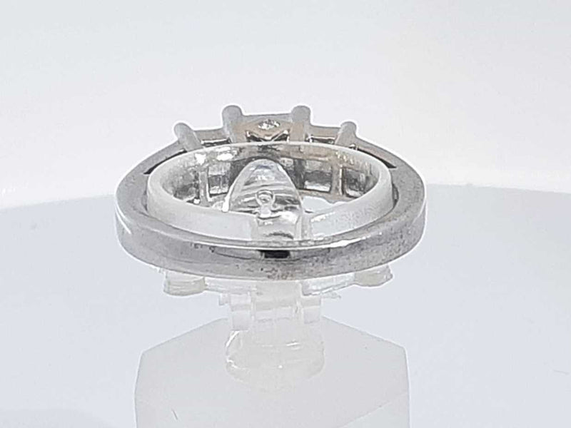 1.35 Cttw Diamond 14k White Gold Anniversary Ring 4.9 Grams Size 7 Aa0625cxzsa