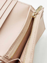 Christian Dior Lady Dior Gardenia Wallet In Pink Cannage Lambskin Fw0626lrxdu