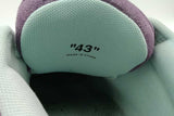Off-white Out Of Office Purple Suede Sneakers Size 43 Eb1026lorsa