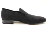 Alexander Mcqueen Black Glitter Loafers Size 40 Eb0526oxzde