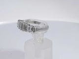 0.90 Cttw Diamond Platinum Ring 4.5 Grams Size 6 Aa0525pxzsa