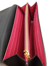 Louis Vuitton Capucines Black Leather Wallet Eb0825lxzde
