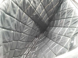 Chanel Boy O Black Leather Zipper Clutch Do0325exzde