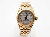 Rolex 25 Oyster Perpetual Mop Dial Jubilee Band 18k Yg Automatic Watch Do1224prxzde