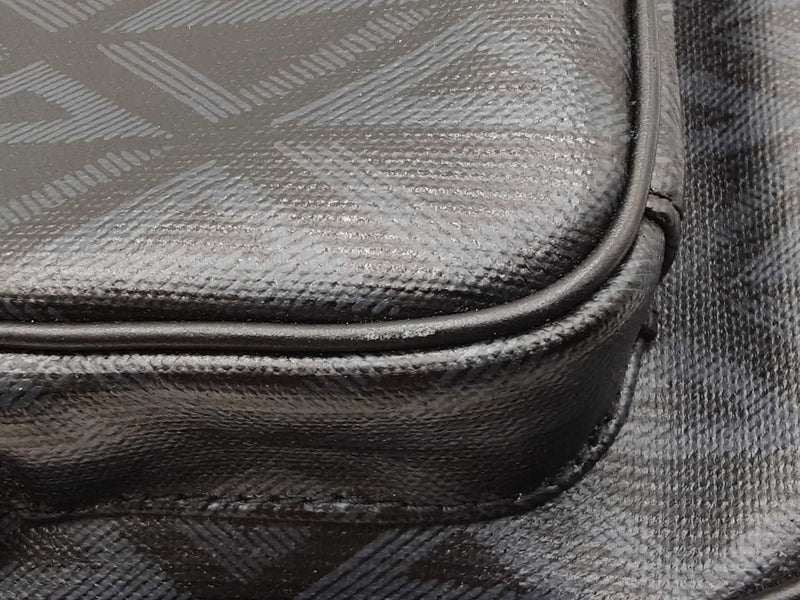 Christian Dior Mini Rider Sling Backpack In Diamond Coated Canvas Fw1124lozxdu