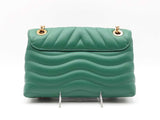 Louis Vuitton New Wave Chain Bag In Emerald Green Leather Fw0825lorxdu