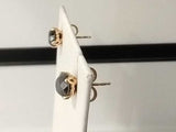 2.6 Cttw Double Stud Earring 18k Yellow Gold 3.1 Grams Mk0726wzxmia