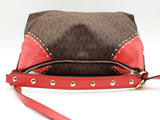 Michael Kors Aria Medium Shoulder Bag Brown Aa0926pzsa