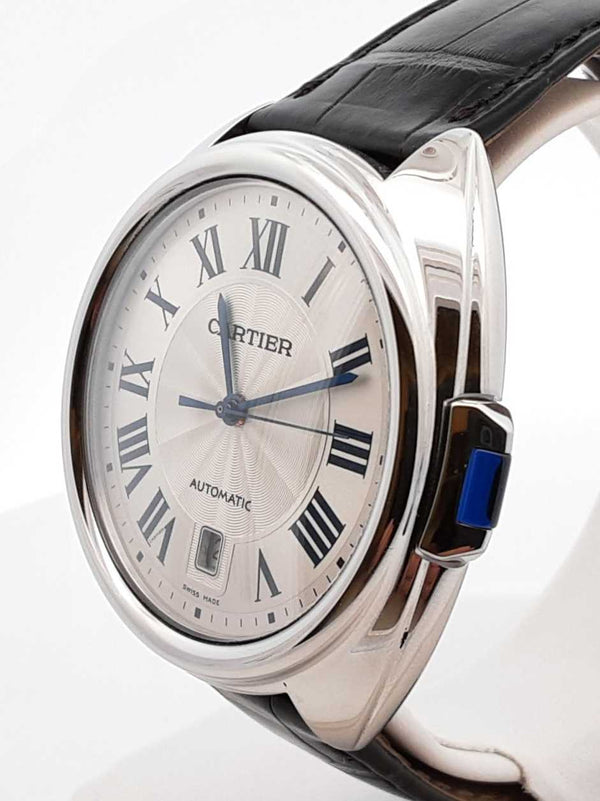 Cartier Clé De Cartier 40mm Stainless Steel Automatic Watch Fw1025lzxzdu