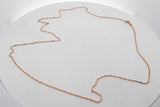 14k Yellow Gold Link Chain Necklace 3.1 Grams 24.5 Inch Eb0926orxsa