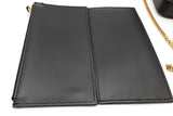 Fendi Black Leather Wallet With Chain Eb0526soide