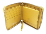 Jimmy Choo Jc Logo Yellow Leather Wallet Sd0626rzde
