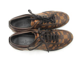 Louis Vuitton Trainers In Damier Ebene Coated Canvas Size Eu 38.5 Fw0126oxzdu