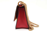 Fendi Kan U Red Leather Shoulder Bag Eb1125rxzde