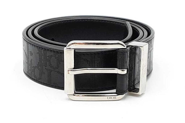 Dior Black Leather Belt Eb1024lrxdu