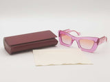 Gucci Gg 1552s Pink Sunglasses With Case Aa0726lzxsa