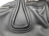 Givenchy Waxy Grained Calfskin Medium Nightingale Black Hand Bag Sd0125wzxsa