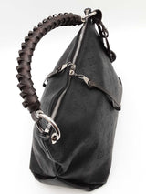 Louis Vuitton Beaubourg Hobo Tote Mm In Black Mahina Leather Fw0326loxzdu