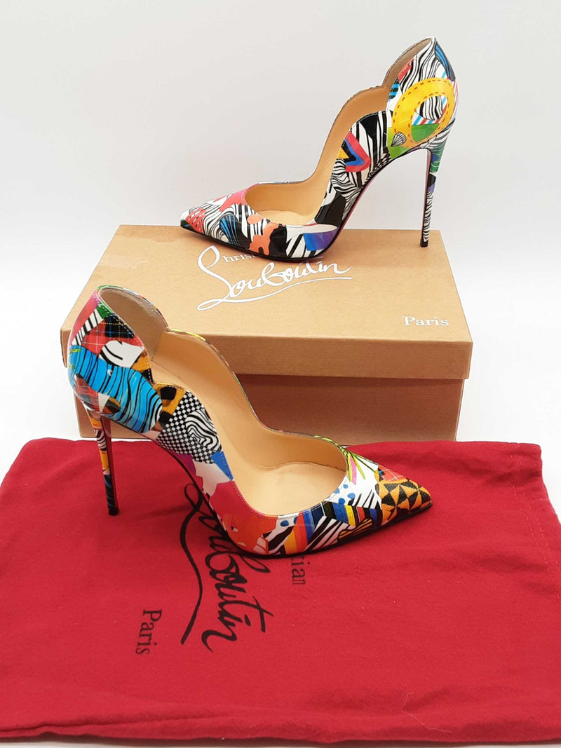 Christian Louboutin Hot Chick Sapeur Heels Size 39 Eb0924lrxde