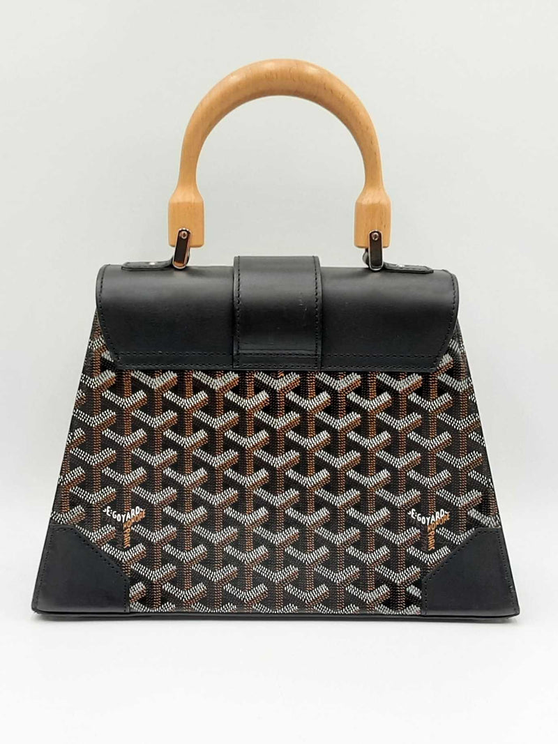 Goyard Saigon Structuré Goyardine Canvas Handbag Fw1224oxzxdu