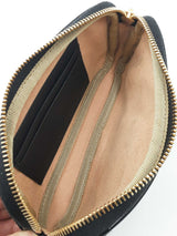 Gucci Ophidia Belt Bag In Black Suede & Patent Leather Size 85/34 Fw0926oexdu