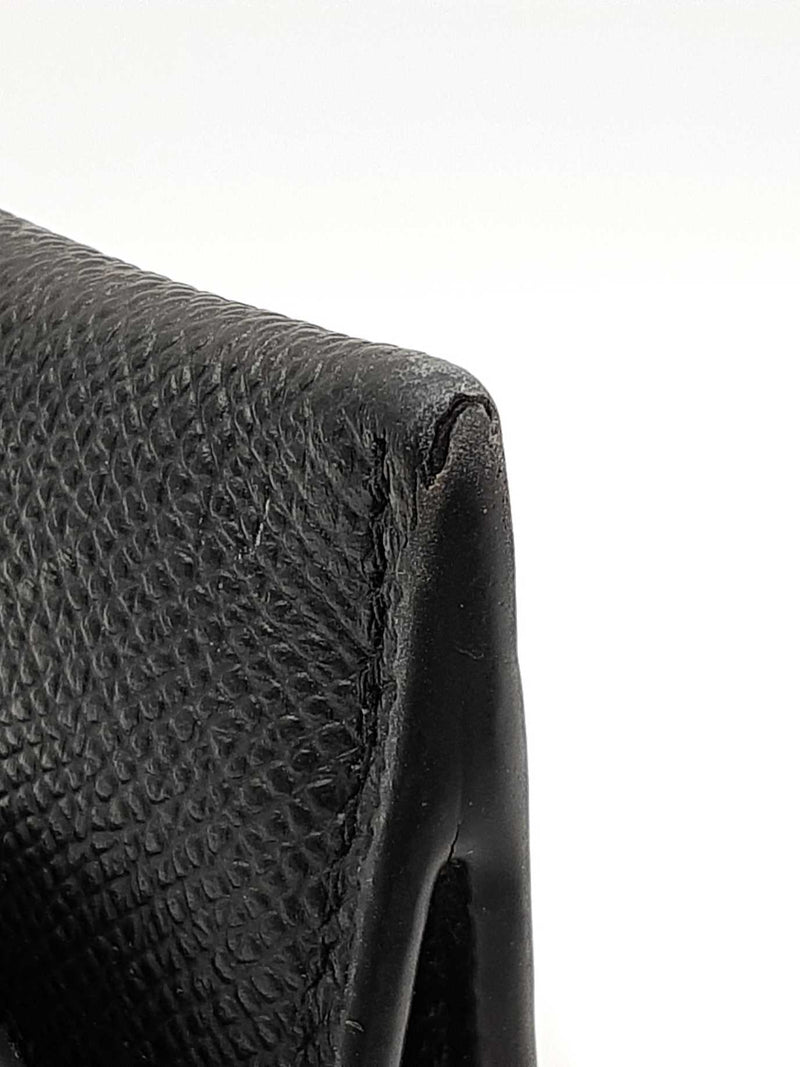 Christian Dior Saddle Wallet With Chain In Black Leather Fw1025pzxdu