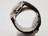 Cartier 37 4034 Ballon Bleu Moonphase Black Leather Steel Watch Do0725ooxzde