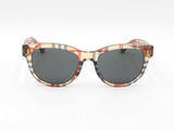 Burberry Transparent Vintage Check Round Frame Sunglasses Fw0925cxdu