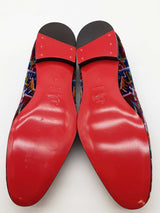 Christian Louboutin Stamboul Velvet Tassel Loafers Size 43 Eb0326rxzde