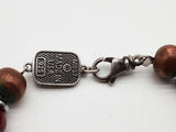King Baby Ceramic Crystal Hematite Bead 0.925 Silver 30.5g Bracelet 7.75 In Do0325pxde