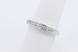 Diamond & Lab Grown Diamond Ring In 14k White Gold 3.1 Grams Size 7 Eb1124lxzsa