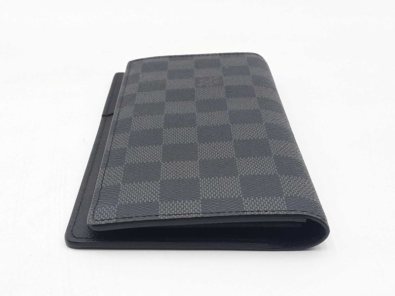 Louis Vuitton Damier Graphite Portefeuille Brazza Wallet Sd1025ocrsa