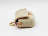 Fendi Nano Baguette Mink Crossbody Bag & Charm Fw0225loxzdu