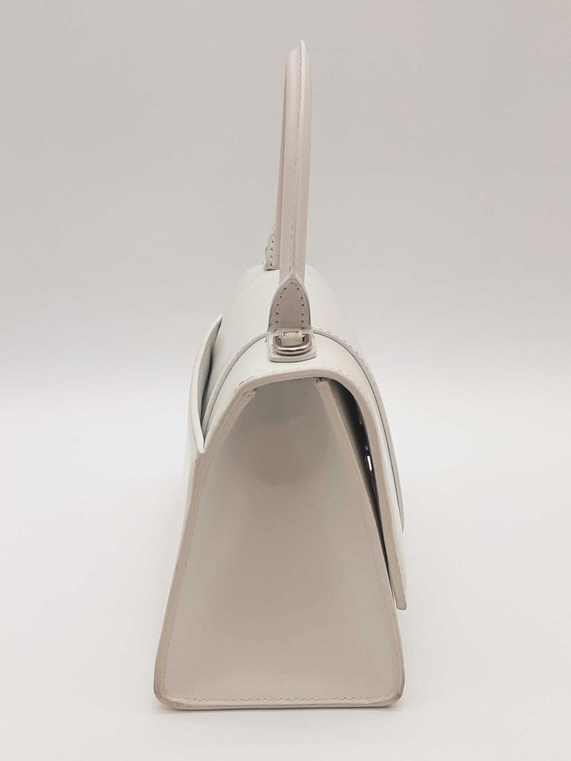 Balenciaga Hourglass Small White Top Handle Bag Sd0925rzxde