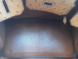 Hermes Birkin 30 Gold Ostrich Hand Bag Sd0825lcrzxsa