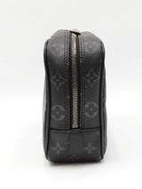 Louis Vuitton Trousseau Toilette Toiletry Bag Gm In Monogram Eclipse Coated Canvas Fw0726rxzdu