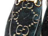Gucci 475094 Princetown Gg Blue Velvet Mule Slides Size Eu 37 Do0925oxzde
