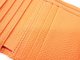 Dooney & Bourke Clementine Orange Pebble Grain Wallet Do1125oxde