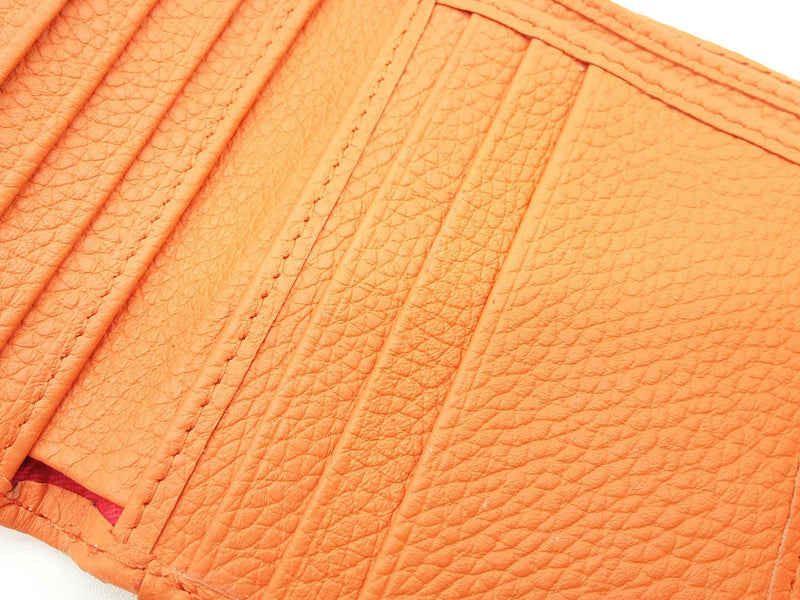 Dooney & Bourke Clementine Orange Pebble Grain Wallet Do1125oxde
