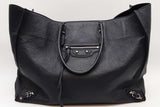Balenciaga Blue Leather Tote Bag Eb0826orxde