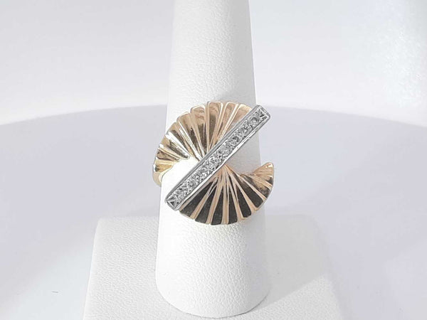 .20ctw Diamonds 14k Yellow Gold 8.9 Grams Rings Size 7 Sd0825wozsa