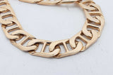 14k Yellow Gold Mariner Link Bracelet 13.4 Grams 8 Inch Eb0926sxzsa