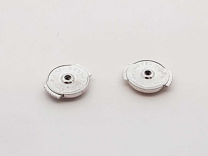 Louis Vuitton Empreinte Stud Earrings In 18k White Gold 3.1 Grams Fw1125rzxdu