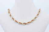 10k Yellow Gold Rope Chain Necklace 21.4 Grams 26.5 Inch Eb0626lxrxde
