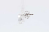 Tiffany & Co. 1837 Circle Stud Earrings In Sterling Silver 2.7 Grams Eb0726lrxsa