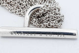 Tiffany & Co. Sterling Multistrand Mesh Heart Toggle Bracelet 6in Eb926lxzsa